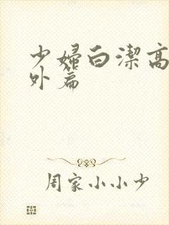 少妇白洁高义番外篇