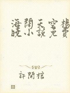 海阔天空杨易孟晓小说免费阅读