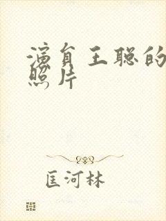 演员王聪的老婆照片