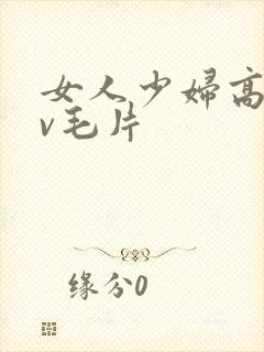 女人少妇高潮av毛片