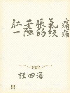 肚子胀气痛一阵一阵的绞痛封面