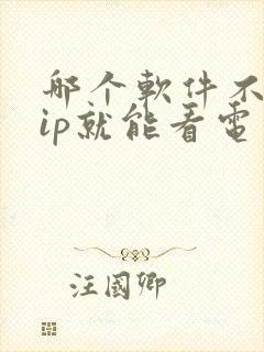 哪个软件不要vip就能看电视剧