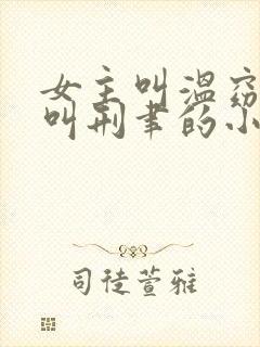 女主叫温窈男主叫刑聿的小说