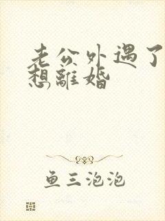 老公外遇了我不想离婚