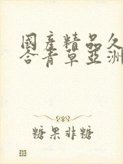 国产精品久久综合青草亚洲av