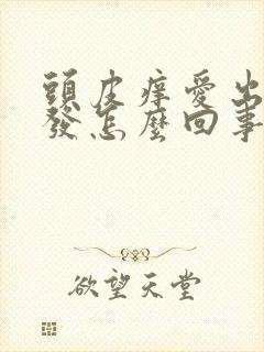 头皮痒爱出油掉发怎么回事