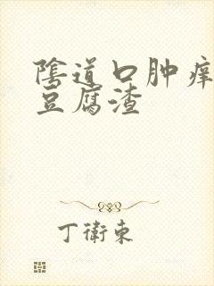 阴道口肿痒白带豆腐渣