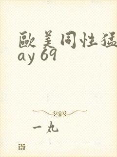 欧美同性猛男gay 69