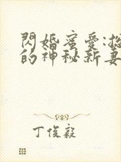 闪婚蜜爱:总裁的神秘新妻
