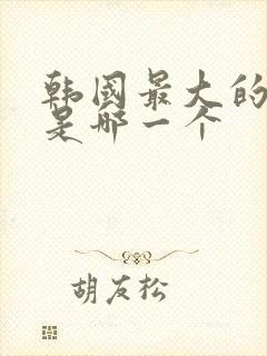 韩国最大的财阀是哪一个