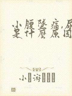 小腹坠痛,尿频是什么原因造成