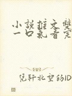 小说推文双男主一口气看完封面