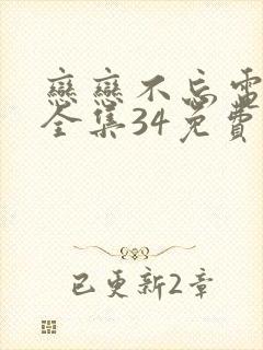 恋恋不忘电视剧全集34免费观看免费封面