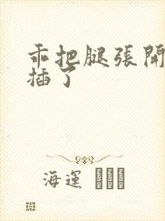 乖把腿张开我要插了封面