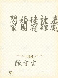 闪婚后被老公全家团宠短剧大结局