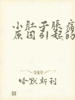 小肚子胀痛什么原因引起的男性