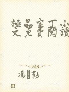 极品家丁小说全文免费阅读全文