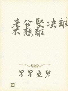 老公坚决离婚我不想离