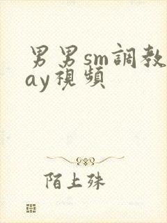 男男sm调教gay视频