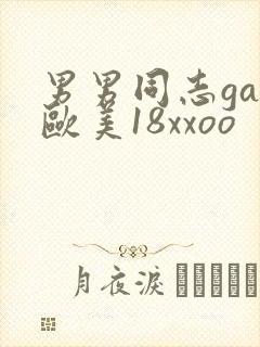 男男同志gay欧美18xxoo
