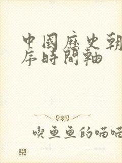 中国历史朝代顺序时间轴封面