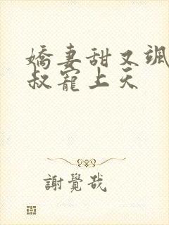 娇妻甜又飒,大叔宠上天