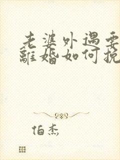 老婆外遇要和我离婚如何挽回封面