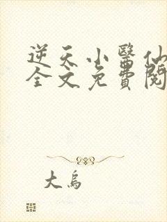 逆天小医仙小说全文免费阅读