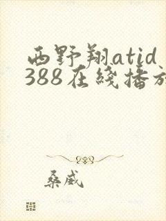 西野翔atid388在线播放