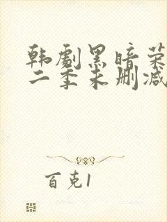 韩剧黑暗荣耀第二季未删减版