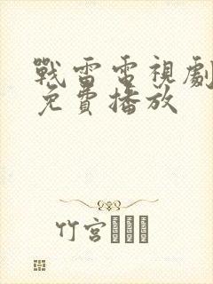 战雷电视剧全集免费播放