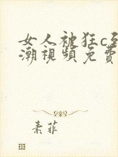 女人被狂c到高潮视频免费