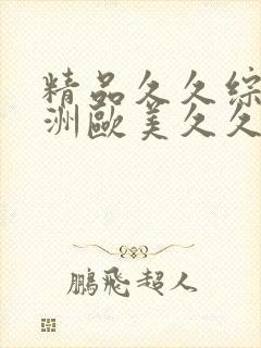 精品久久综合亚洲欧美久久封面