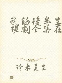 我的后半生2电视剧全集在线观看封面