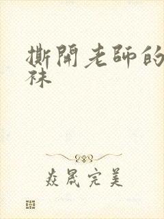 撕开老师的黑丝袜封面