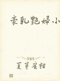 豪乳艳妇小说