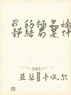 我的极品娇妻白静结局是什么