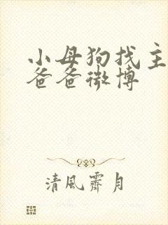 小母狗找主人叫爸爸微博