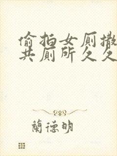 偷拍女厕撒尿公共厕所久久