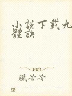 小说下载九星霸体诀