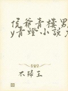 侯爷青楼男倌by青灯小说免费阅读笔趣