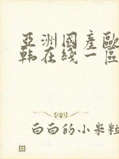 亚洲国产欧美日韩在线一区
