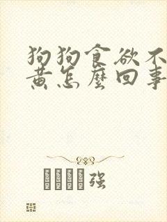 狗狗食欲不振尿黄怎么回事