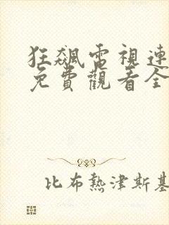 狂飙电视连续剧免费观看全集封面