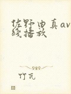 佐野由真av在线播放