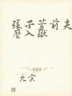 张子萱前夫为什么入狱