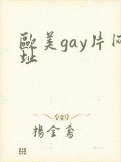 欧美gay片网址