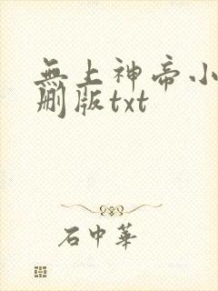 无上神帝小说未删版txt