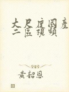 大尺度国产一区二区视频