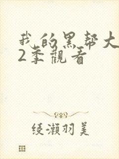 我的黑帮大佬第2季观看